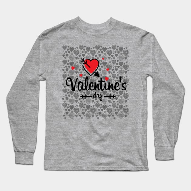 I love you For Ever,Valentine Day Long Sleeve T-Shirt by barwarrior